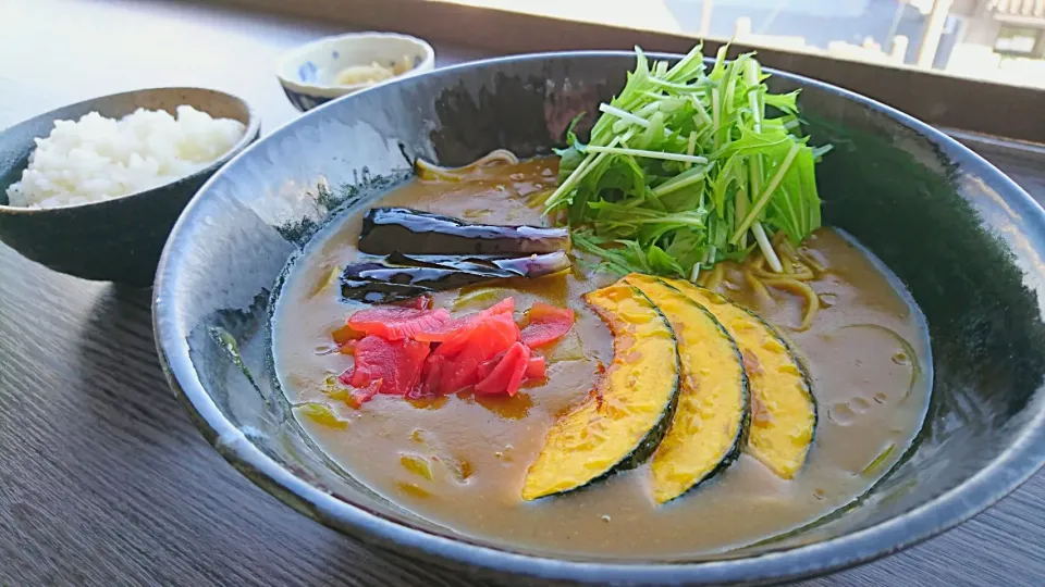 野菜カレー蕎麦|Katsunori Yoshiokaさん