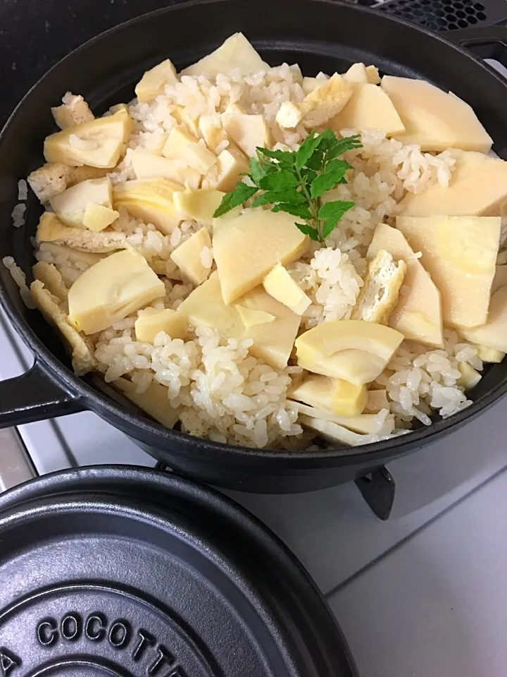 Snapdishの料理写真:たけのこご飯|imogaraさん