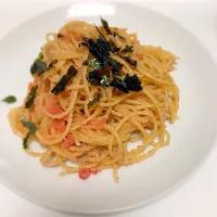 焦がしバターのたらこパスタ#スパゲティ|こじさん