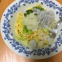 Snapdishの料理写真:しらすパスタ|ぽんちょさん