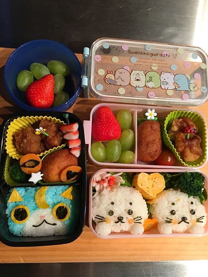 子供達のお弁当|mikoさん