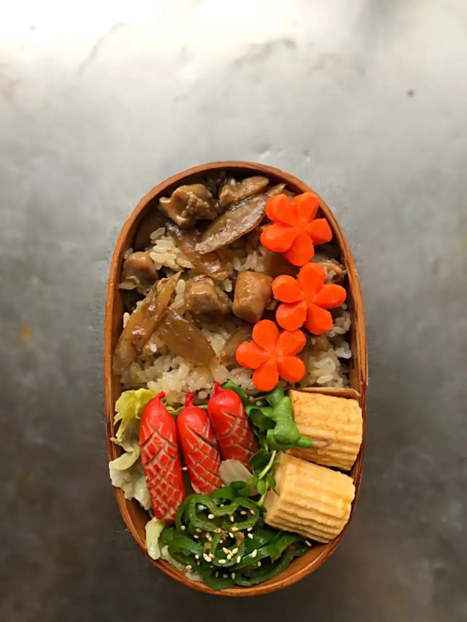 Snapdishの料理写真:旦那さん弁当|Takako Funasakaさん