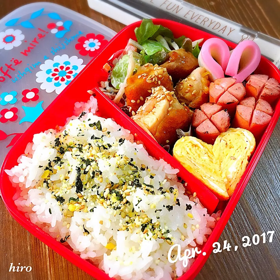 Snapdishの料理写真:高3女子弁当|ヒロさん