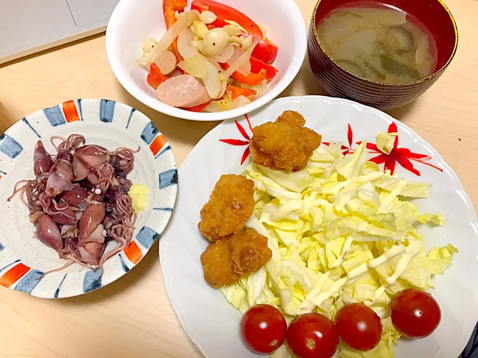 4月24日夕食|ばぁさんさん