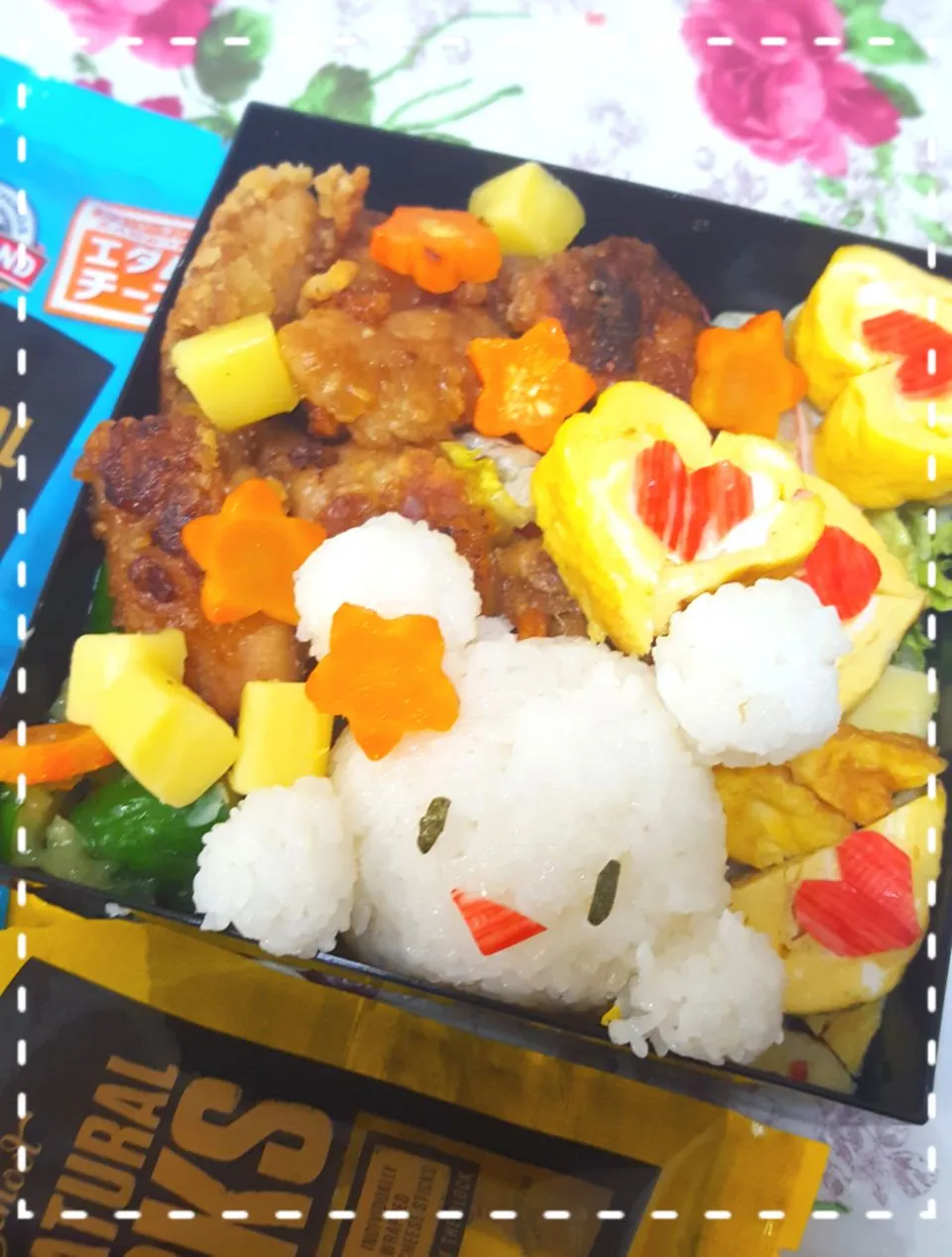 いただいたチーズなんでもつかえる♥お弁当！|すいさんさん