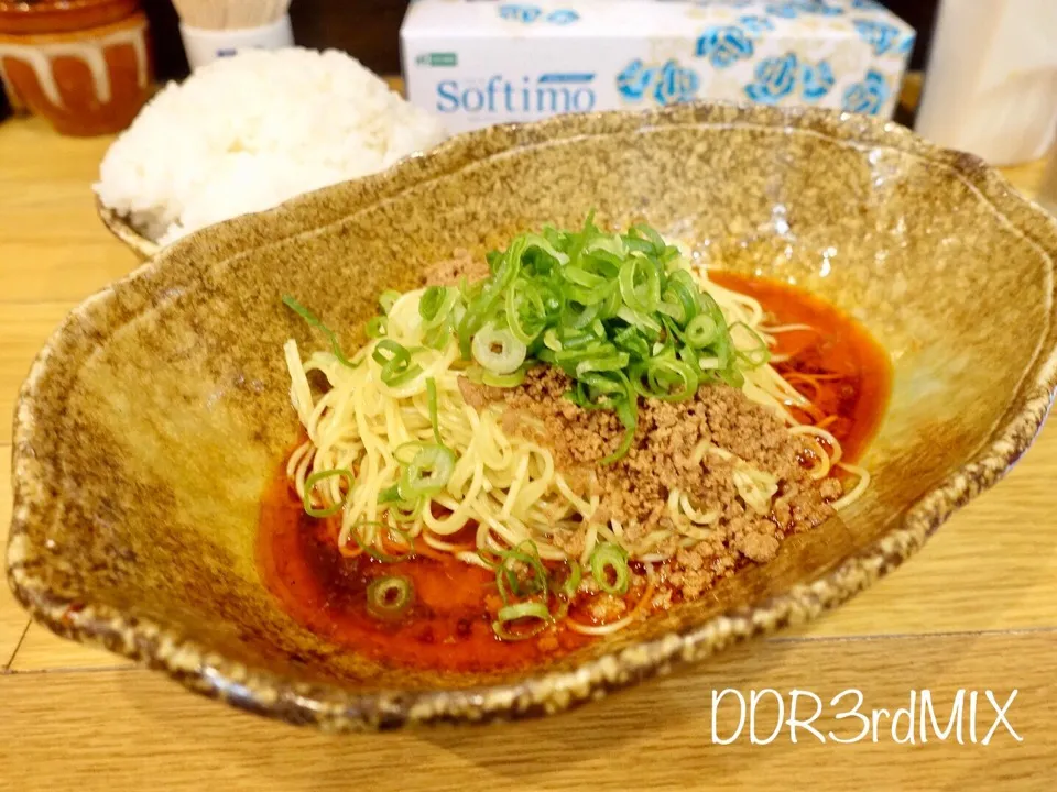 くにまつエキスプレス 広島草津アルパーク店 汁なし担々麺エクセラ|ddr3rdmixさん