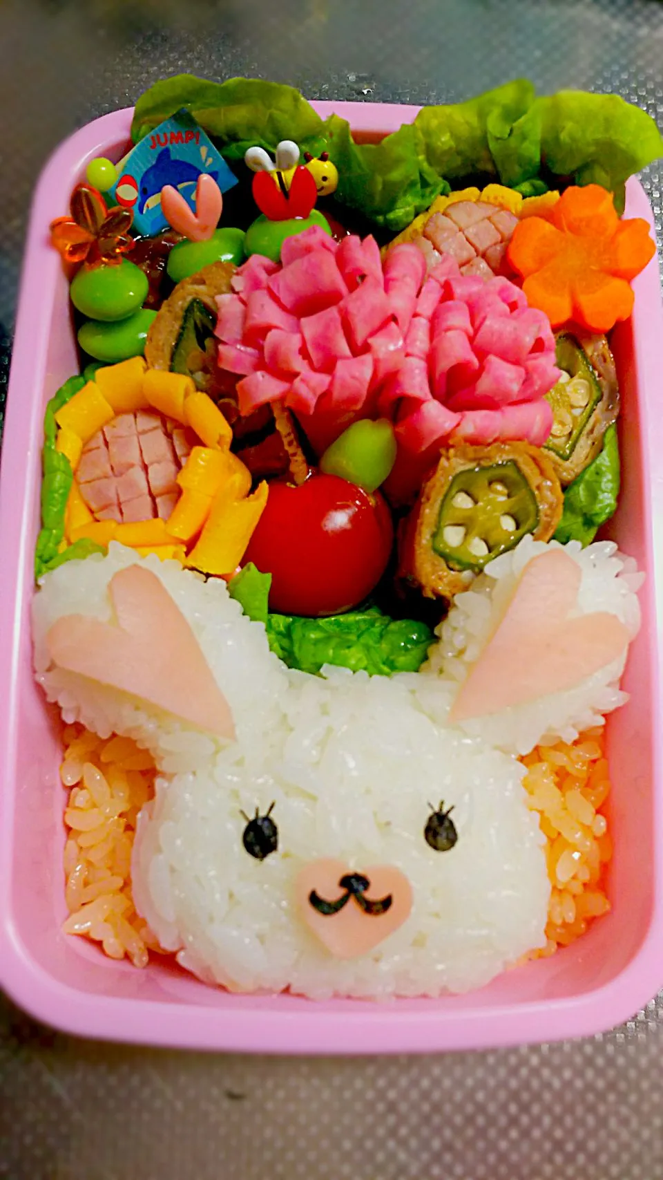 モフィ#キャラ弁#遠足 #娘弁当 #2017.4|kitchentomokoさん