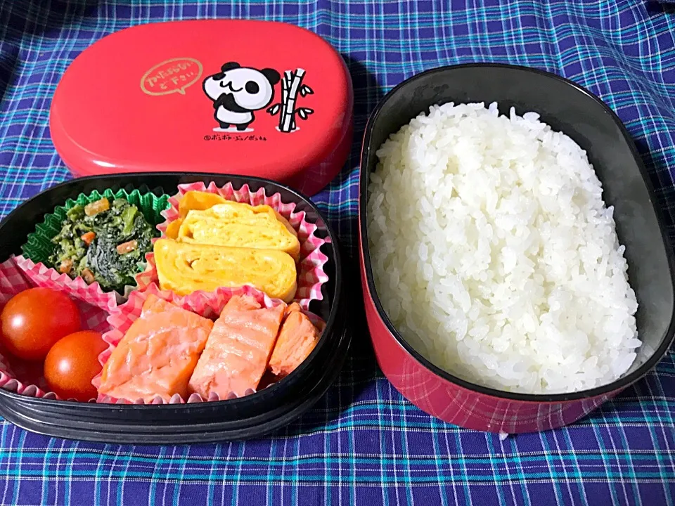 Snapdishの料理写真:＊だんなさんと私のお弁当＊|みほさん