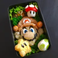 Snapdishの料理写真:マリオ弁当|say950さん