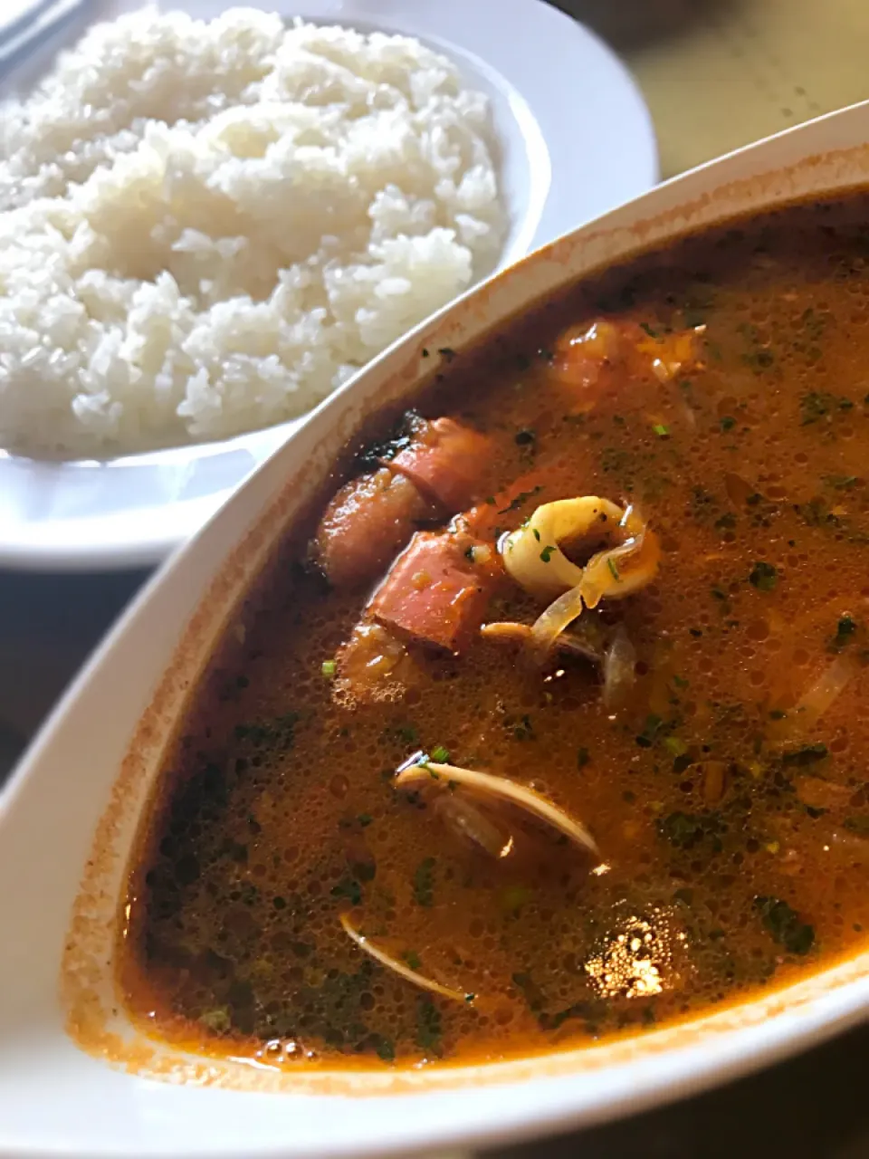 ビミナンのシーフードスープカレー|どすきり あいこさん