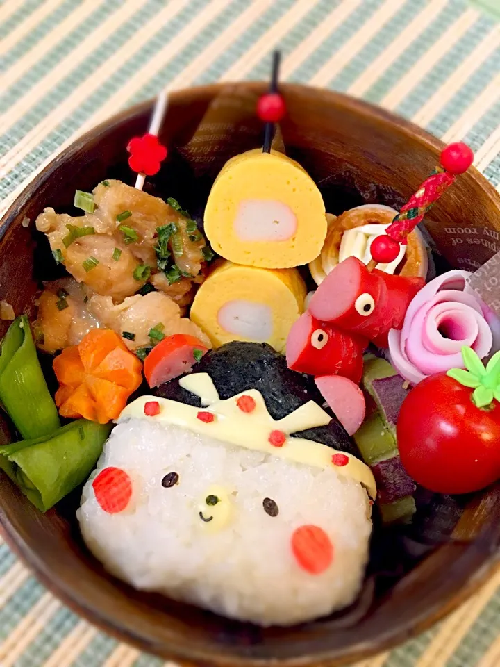 #クマさん♪こどの日お弁当🎏|Yuki Kawasumiさん