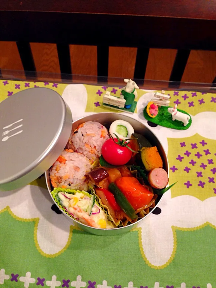 Snapdishの料理写真:今日のお弁当😊|naonaomimichanさん