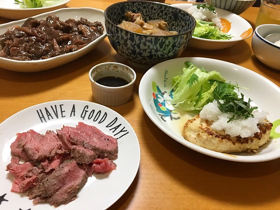 Snapdishの料理写真:昨日の夜ごはん☆2017.4.25.|kimikimiさん