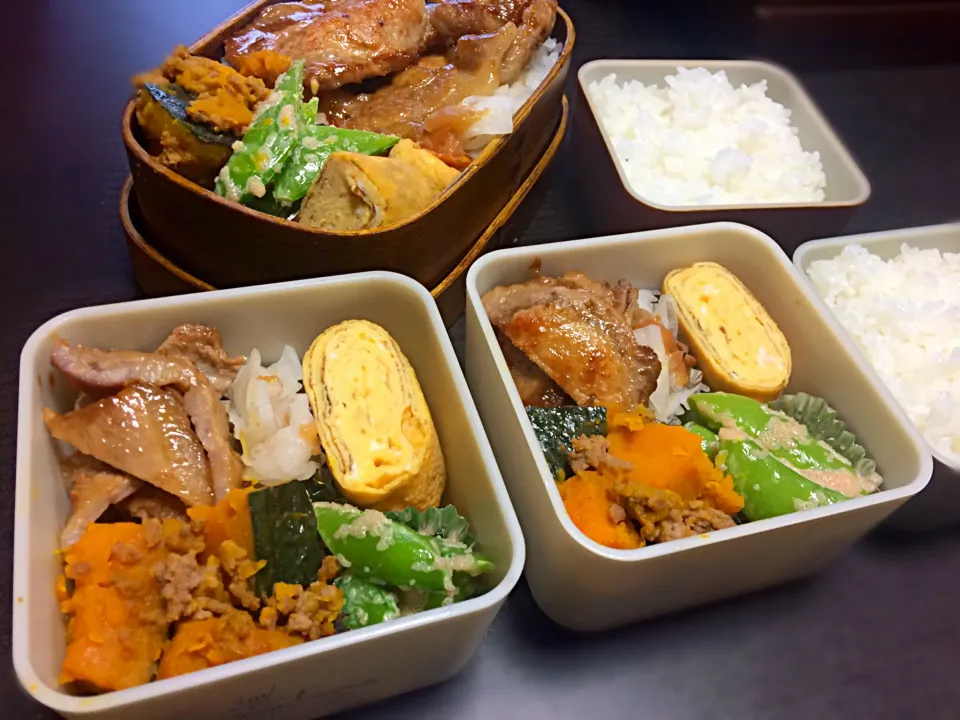 4月26日3人分の#お弁当|千鶴さん