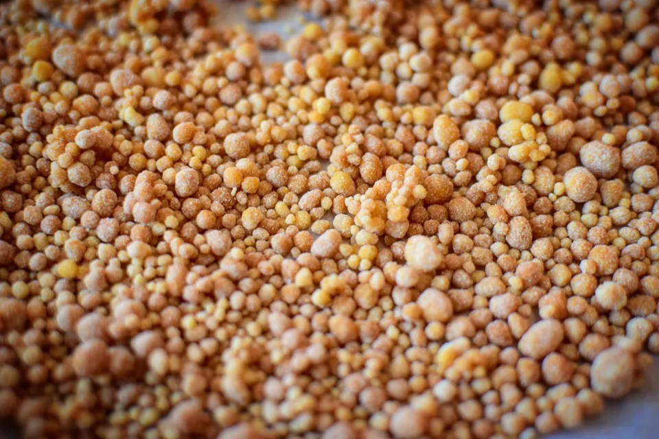 Fregola （フレーゴラ）

サルデーニャの伝統的なパスタ
サルデーニャの方言はFregula（フレーグラ）

もちろん自家製です

http://www.peperosso.co.jp/|今井 和正さん