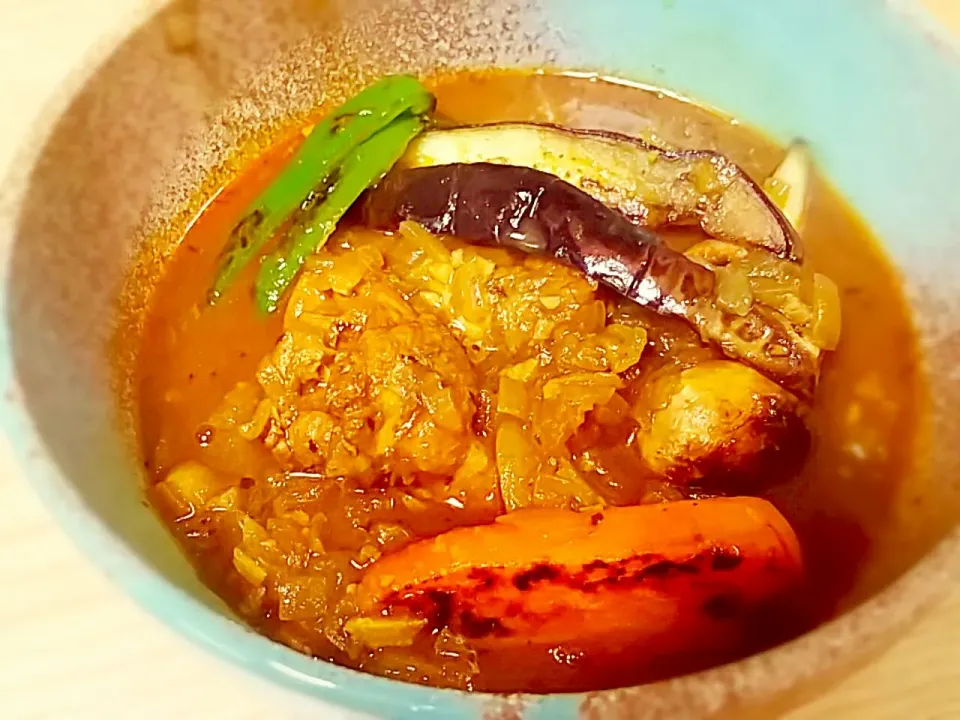 始めてのスープカレー♪ #Chicken #soup #curry|nene_rozieさん