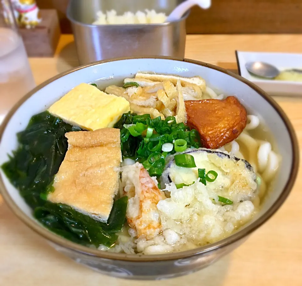 かやくうどん(レギュラーサイズ)
#讃岐うどん四国路
#生姜を入れて
#満腹です|mottomoさん