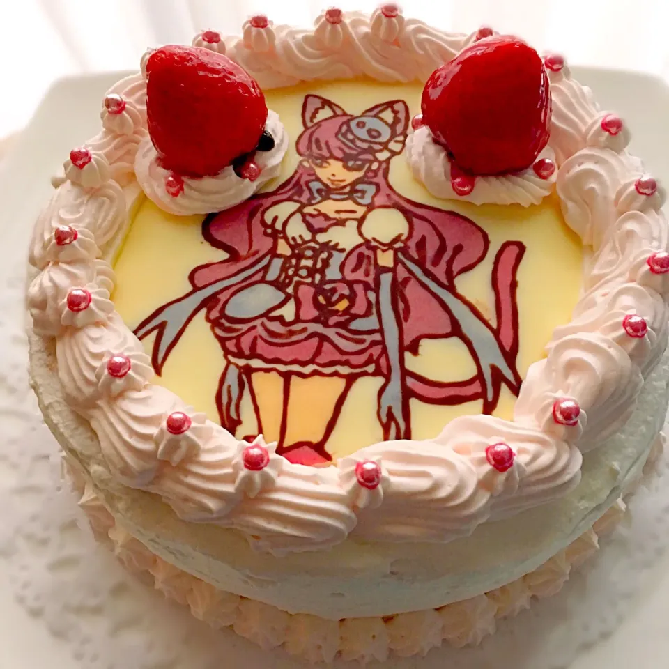 娘の誕生日ケーキ|メープルさん