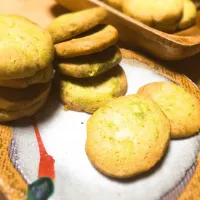 Snapdishの料理写真:お抹茶クッキー🍵|おじさんさん