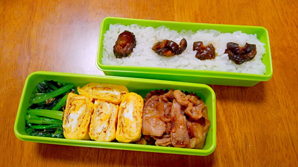 Snapdishの料理写真:4月2４日　お弁当|いもこ。さん