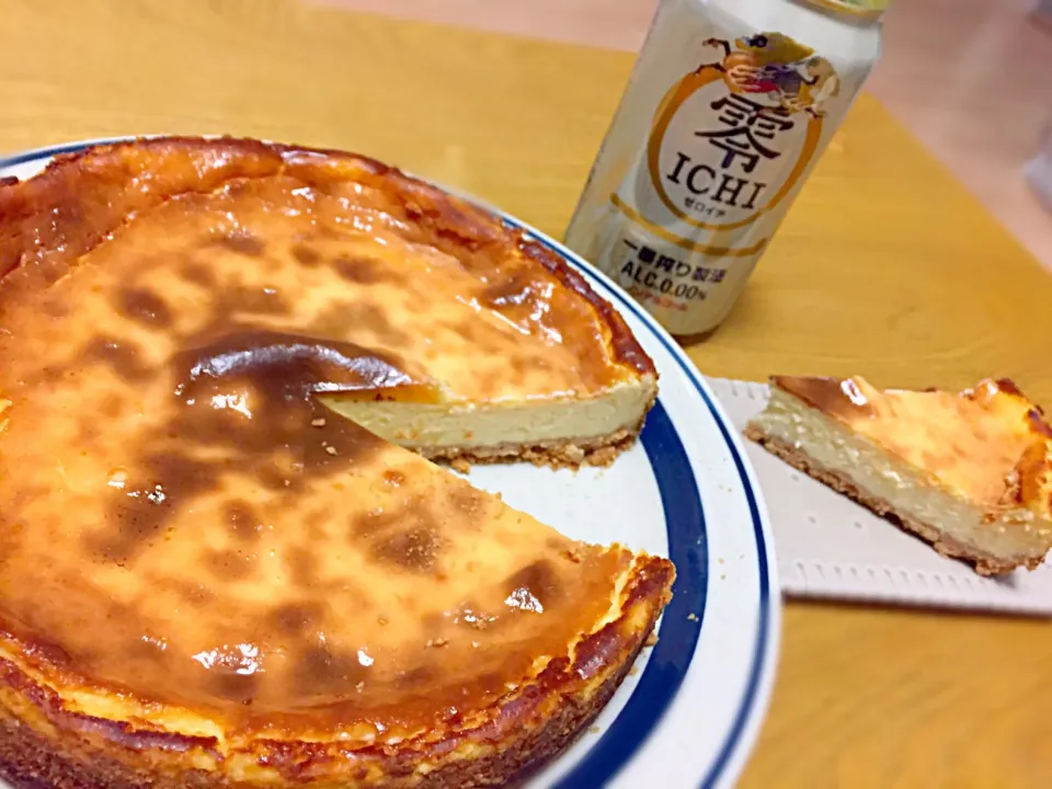 結構合うかもーーー♪♪ノンアルビールでチーズケーキ☆|あやさん