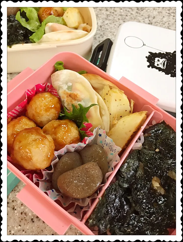 Snapdishの料理写真:今日の娘っちの お弁当|えみちさん