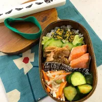 Snapdishの料理写真:木曜日お弁当〜🍱|しーたけさん