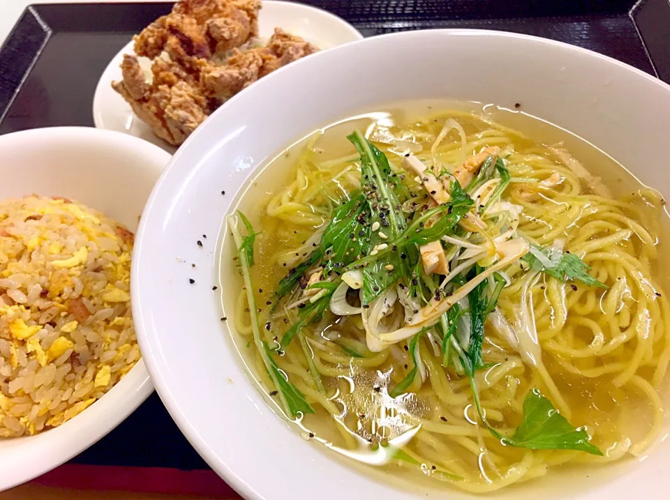 トリネギ塩ラーメンまんぷくセット|Masahiko Satohさん