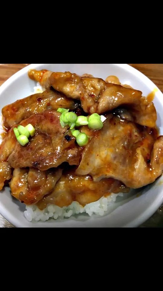 ピリ辛照り焼き豚丼|Kanna Takanoさん