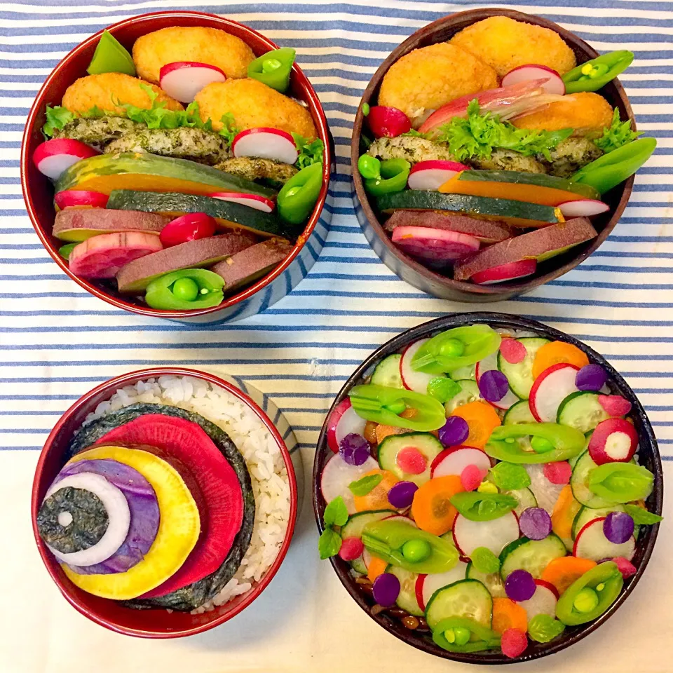 Snapdishの料理写真:vegan弁当
鯉のぼり|makiko_aさん