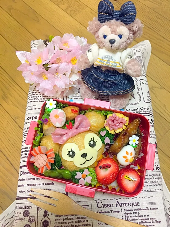 #小学生 娘のお弁当#お稲荷さん #シェリーメイちゃん|CHIIAKIさん