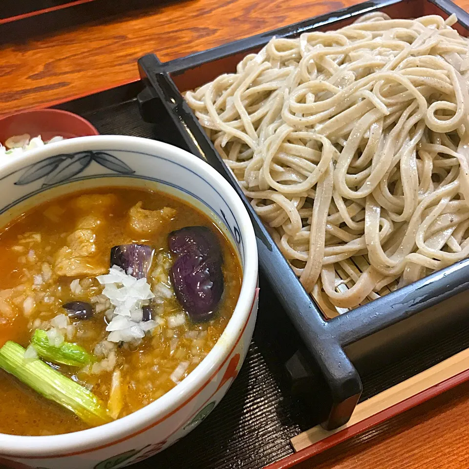 Snapdishの料理写真:カレーつけそば@手打ちそば処のざわ
#昼ごはん|Koichi GOGOさん