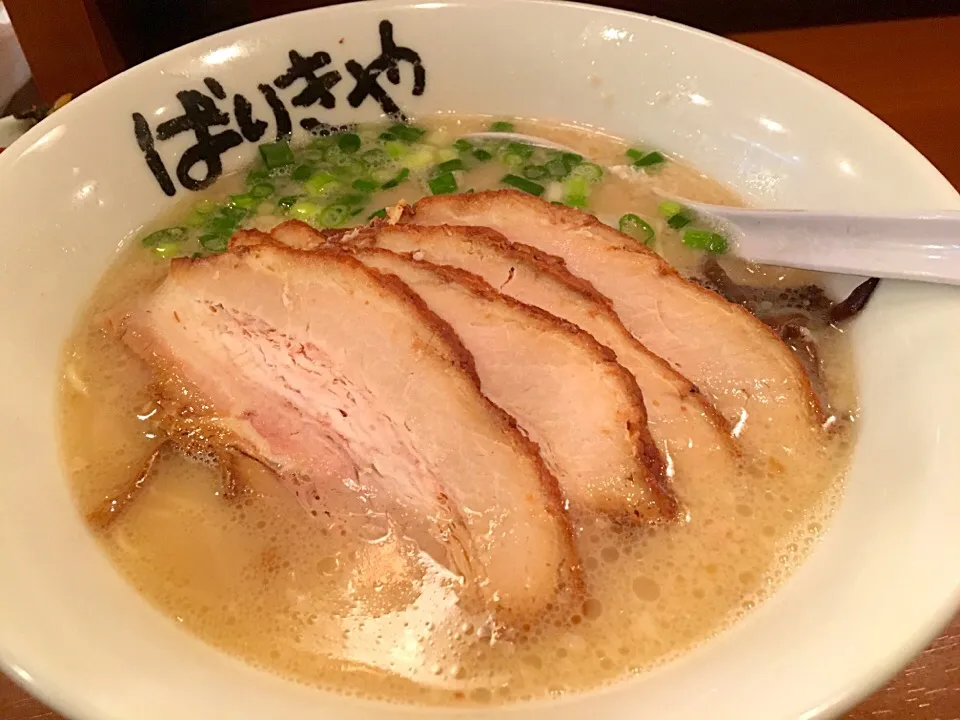 ばりきやでチャーシュー麺|フージさん