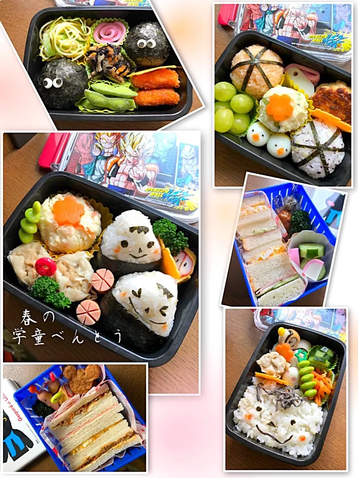 春の学童弁当🍱②|はやちんさん