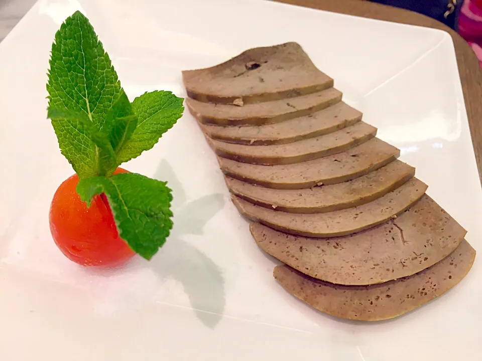 Salt baked pork liver|Sky Blueさん