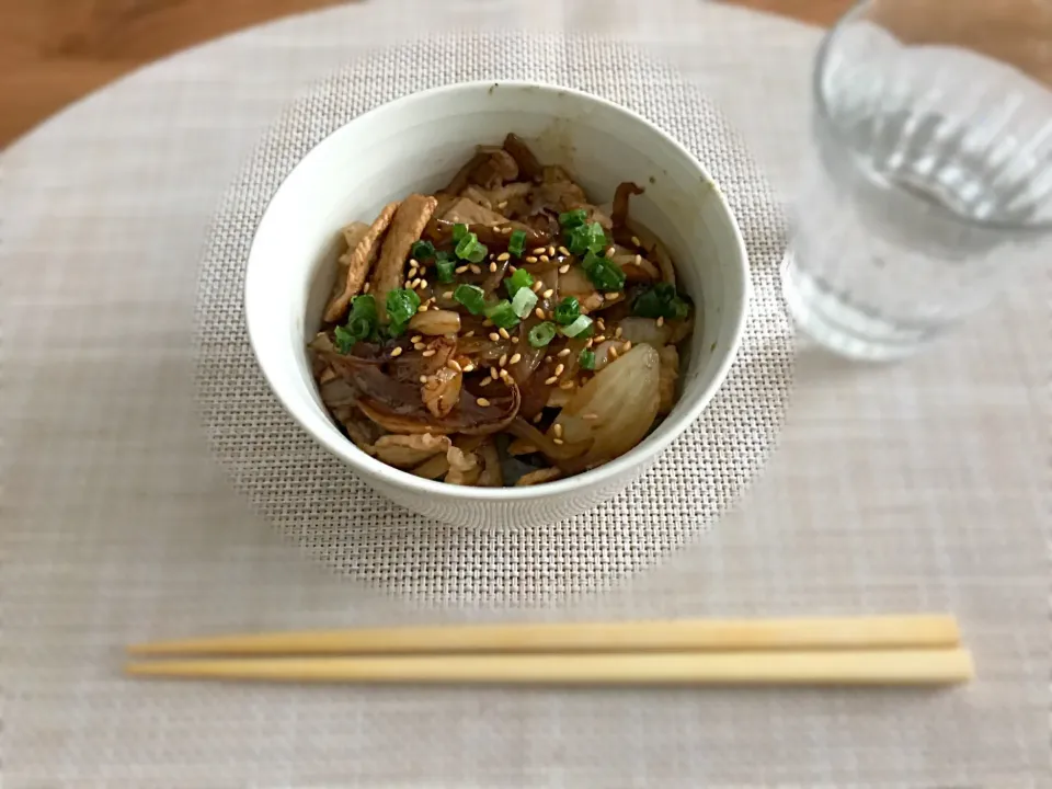 Snapdishの料理写真:スタミナ豚丼|Saoriさん