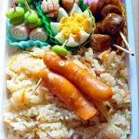 Snapdishの料理写真:ＧＷ🎏休日出勤彼弁🍱|あみっこさん