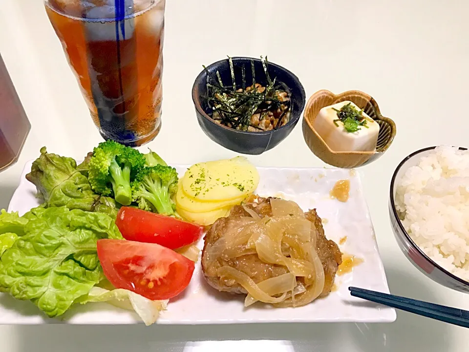 昨日の残りでランチ🍽|Yurie@さん