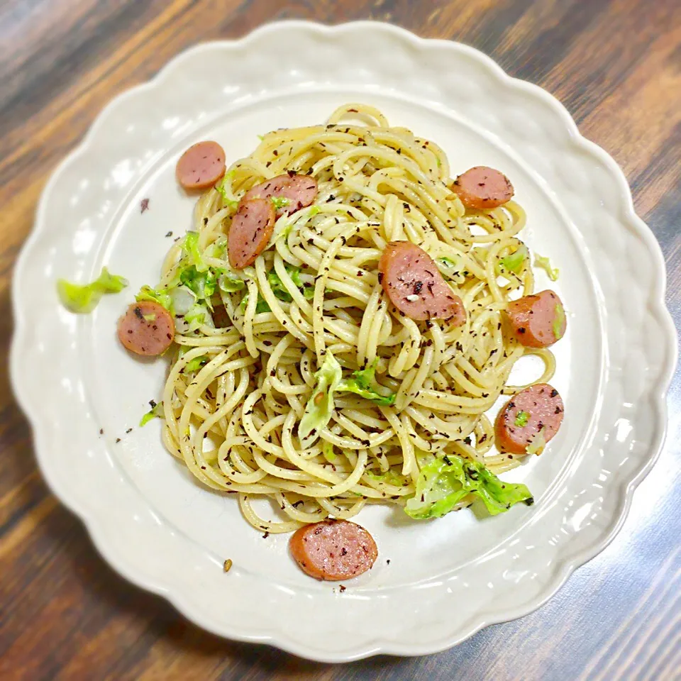 ゆかりdeパスタ😋😋😋|いしくん。（たまご王子🥚🐣🐥🐔）さん