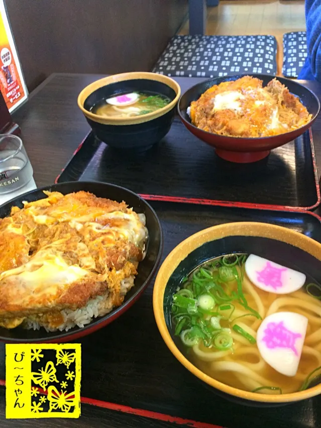 試合応援帰りに旦那様と資さんうどんな晩ご飯😊|☆ぴ〜ちゃん☆さん