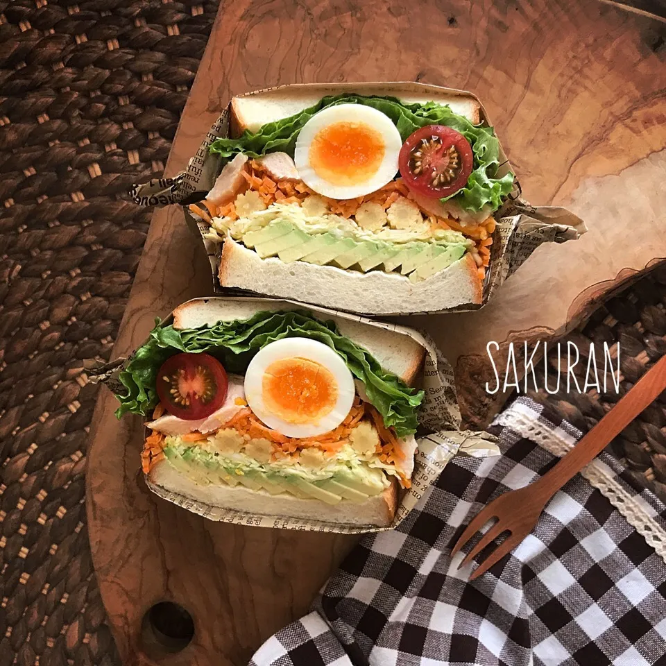 姫のBound Sandwich lunch❤︎|Sakuranさん