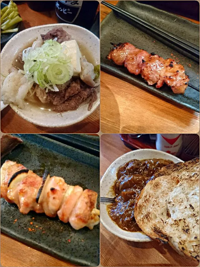 04/29 もつ焼き
 煮込み、カレー、やきとん各種
 店主と料理はgoodです。|津田 健次 Kenji Tsudaさん