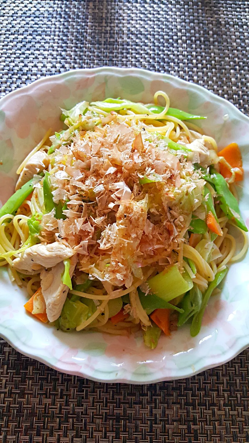 息子の朝飯‼　和パスタ🍝|クッキングオヤジさん