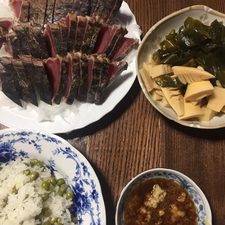 実家での #夕飯|アクちゃんさん