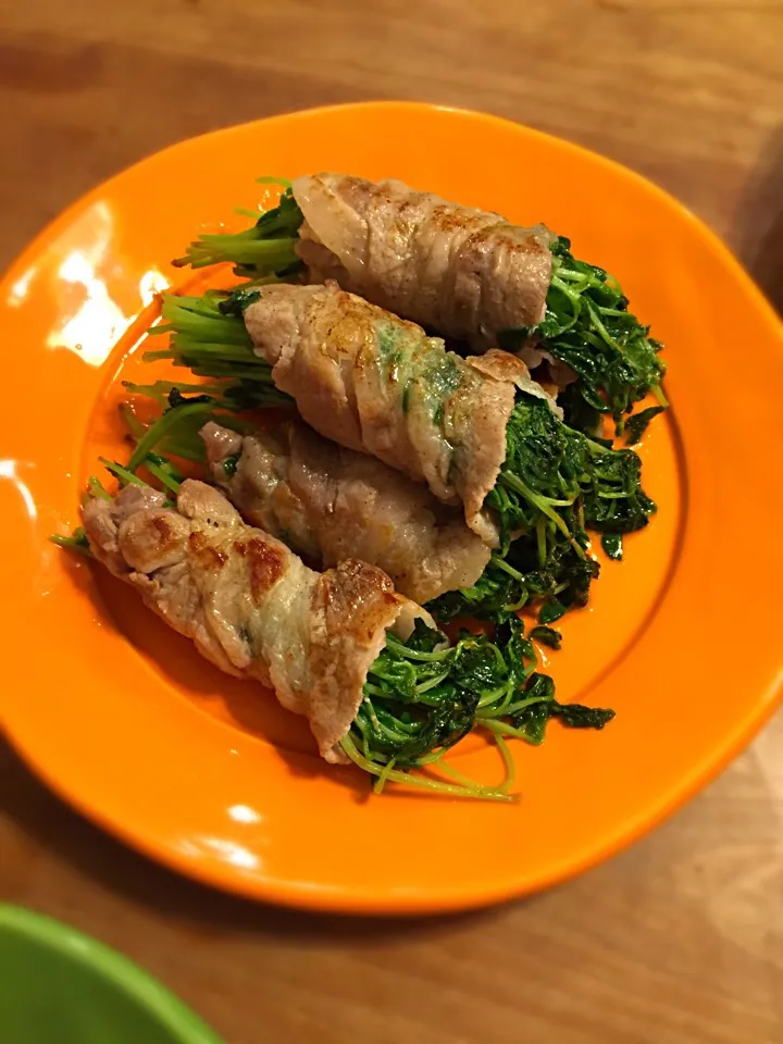 豆苗の肉巻き|pankoさん