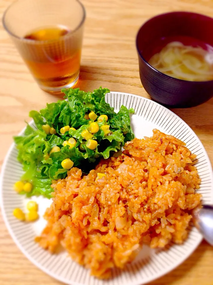 今日のお夕飯＊2017.4.30|ゆきぼぅさん