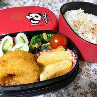 Snapdishの料理写真:＊だんなさんと私のお弁当＊
2017年05月01日|みほさん