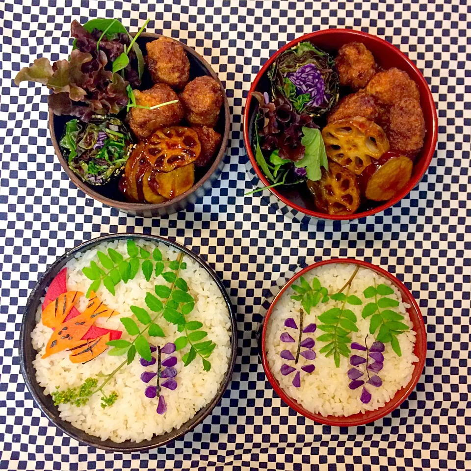 Snapdishの料理写真:vegan弁当
藤の花|makiko_aさん