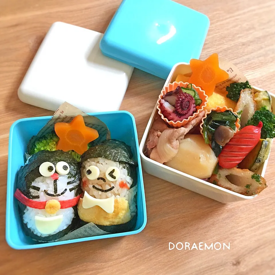 ドラえもん弁当♩ #子供の日 #キャラ弁|yokkoiroさん