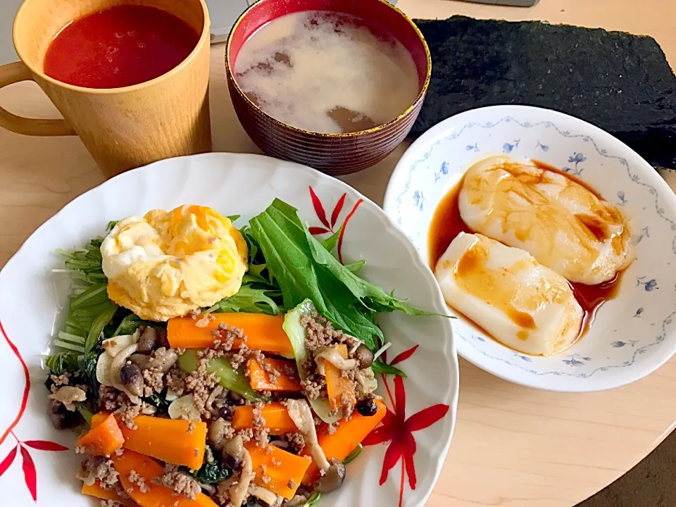 5月1日朝食兼昼食|ばぁさんさん